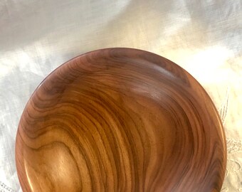 Artisan Turned Brazilian Cherry Bowl * Made in USA * Food Safe *Rustic Repurposed Bowl *Home Decor *Perfect Gift