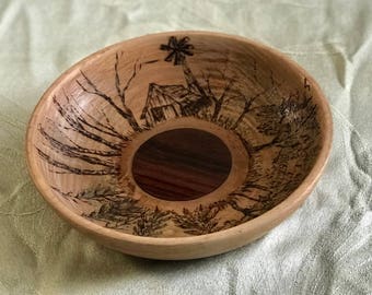 Granadillo Handturned Bowl