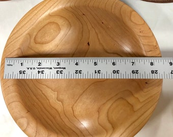 Hand crafted Wood  Platter turned from Maple