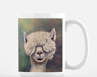 No Drama Llama Mug, Sporting my Llama Art