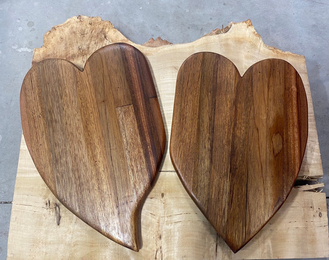 Heart Shaped Charcuterie Board Cheese Tray Serving Board Etsy