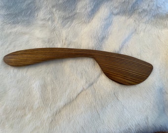 Hand Carved Sumac Wooden Spreader/Knife, Perfect for Butter, Jams and Cheese, Great Kitchen gadget, Housewarming gifts, Made in MN