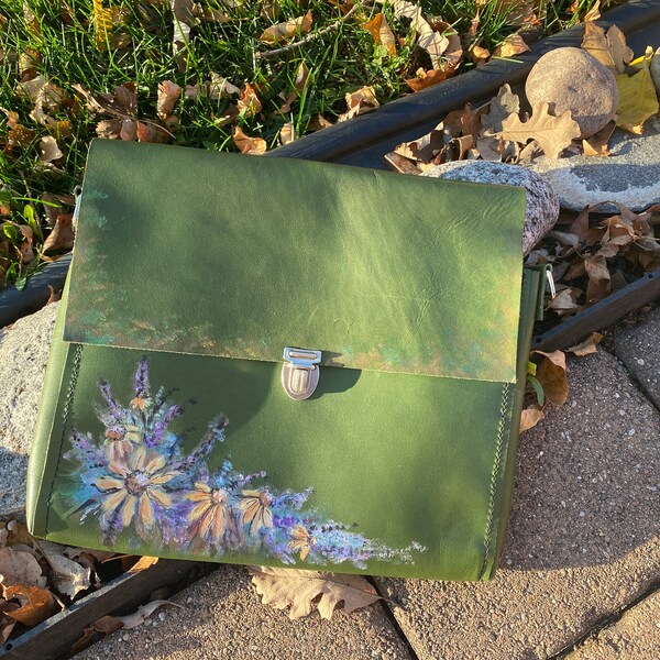 Leather Travel Bag Etsy