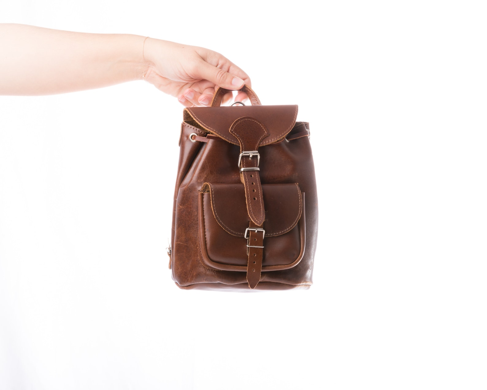 Women's Mini Leather Backpack Purse Small Backpack Etsy