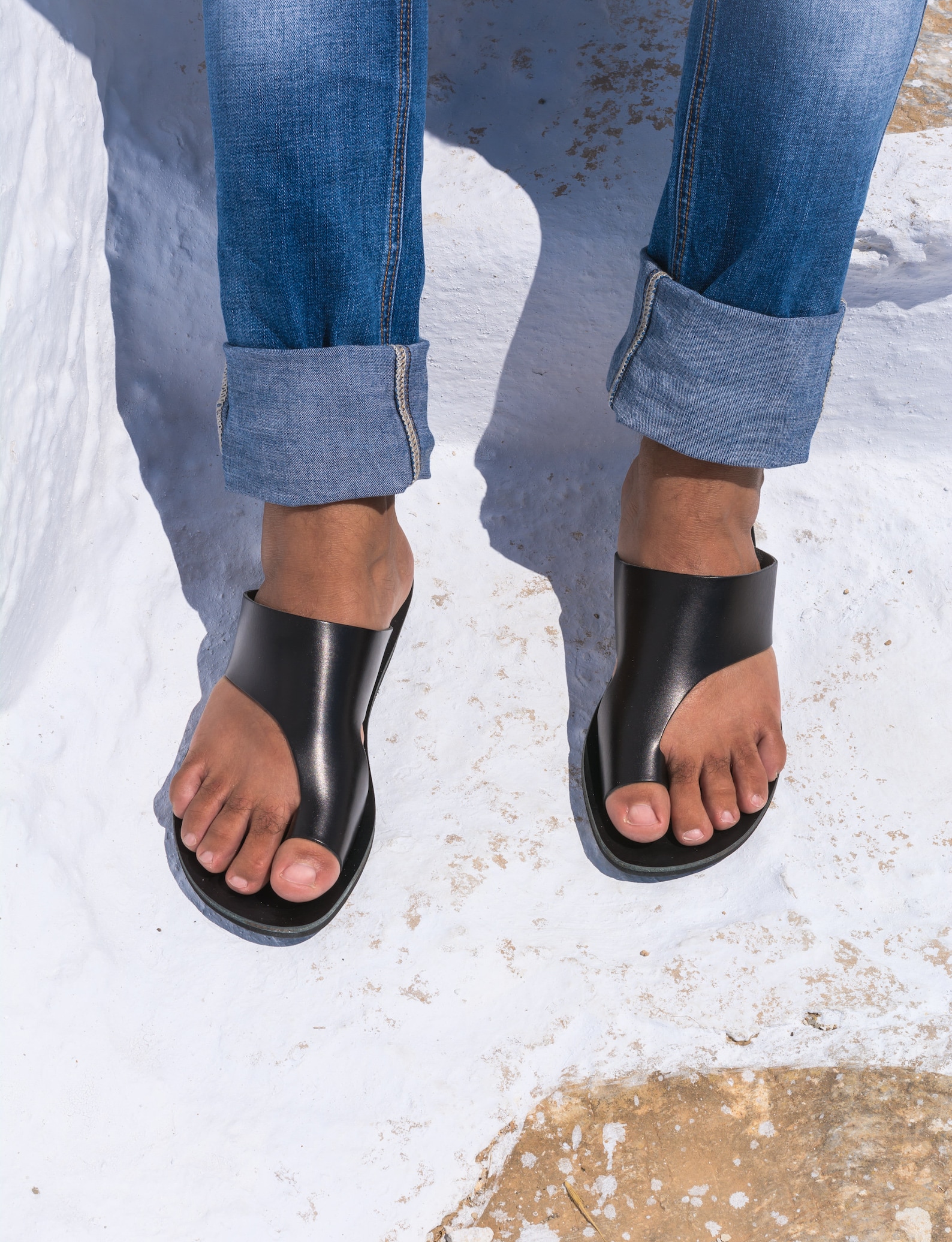 mens leather sandals men