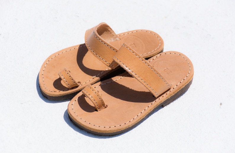 kids leather sandals