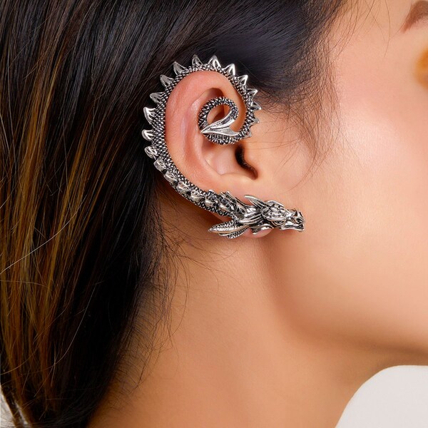 Dragon ear wrap earring Clearance