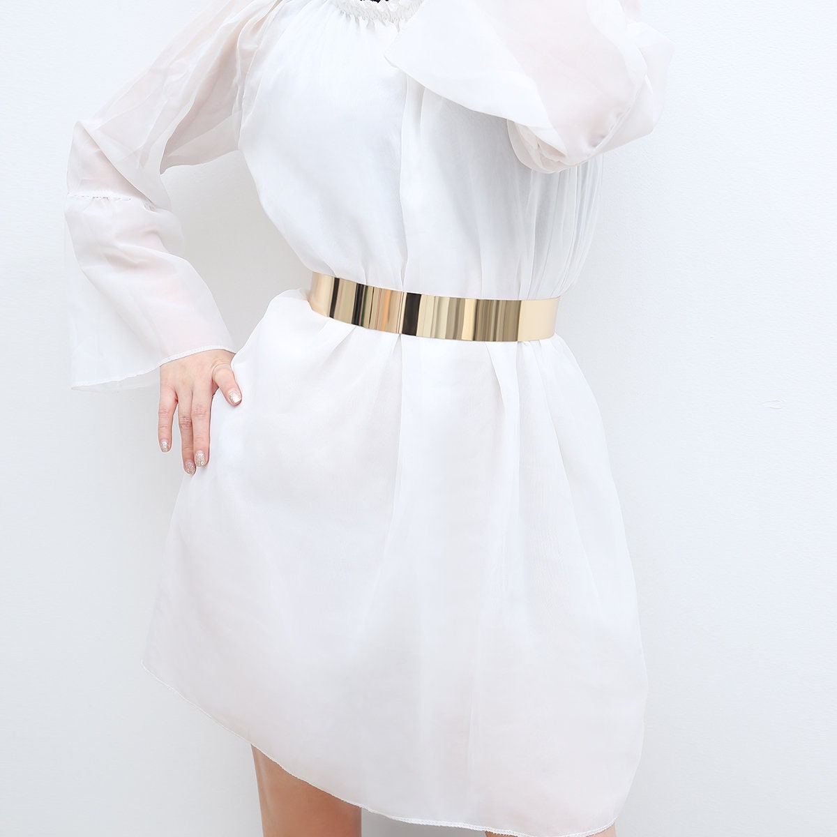 Cute Stylish Noble Women's Lady Young Girls Fashion Heart Metal Chain Style Belt Cute Stylish Noble Women's Lady Young Girls Fashion Heart Metal Chain Style Belt