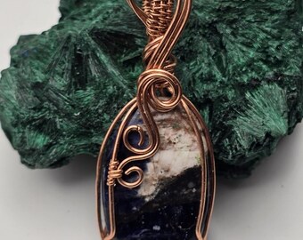 Colgante Stormwell de sodalita - Hecho a mano