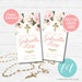 God Bless Baptism Favor Tags 3.5 X 1.75 Custom - Etsy