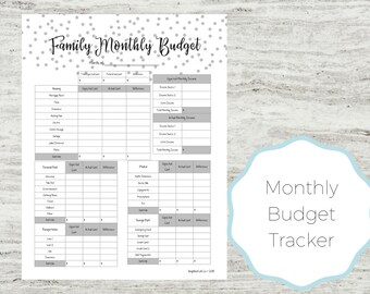 weekly budget printable weekly budget budget tool budget etsy