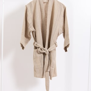 Bohemian Linen Robe Self Care Gift Set Natural Linen - Etsy