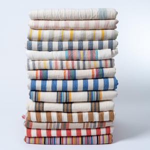 Customize Turkish Towel Set, Linen Cotton Bath Towel, Boho Fouta Sarong, Striped Picnic Throw, Lightweight Beach Towel, Turkish Blanket