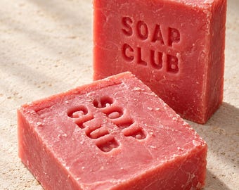 Rose Soap Bar, Pink Floral Soap, Hand and Body Cleanser, Bath and Shower Soap, Self Care Gift, Spa Gift for Her