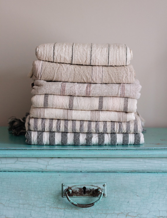 Turkish Towel Customize Sets Linen Cotton Lightweight Turkish Towel Boho Beach Blanket Striped Picnic Throw Baby Cover Bridal Gift Etsy UK