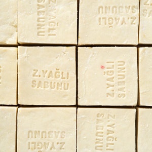 Pure %100 Olive Oil Soap Bar, Traditional Made, Natural, Good for All Skin, Hand Crafted Skin Care, Turkish Organic Soap