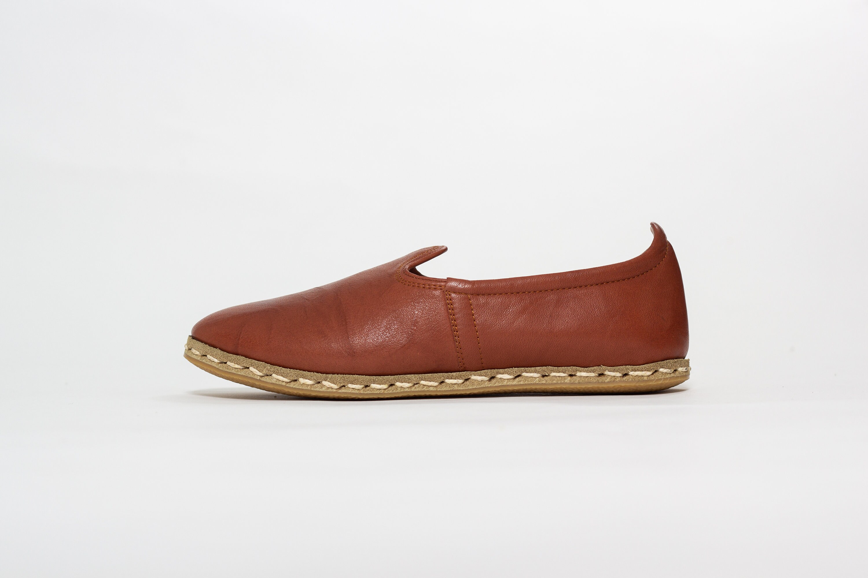 men’s shoes new hand made in Turkey size 10 leather sole and top Leather Men Casual - Turkish Leather main image 2