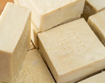 Jabón de leche de cabra natural, método tradicional antiguo, cuidado personal, hecho a mano, jabón turco, leche de cabra cruda, regalo de Navidad.