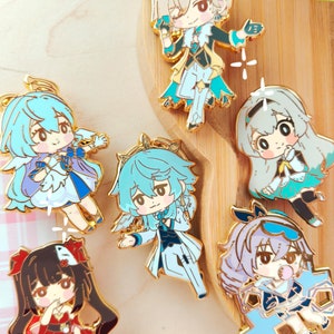 Seconds! Honkai star rail Enamel pins