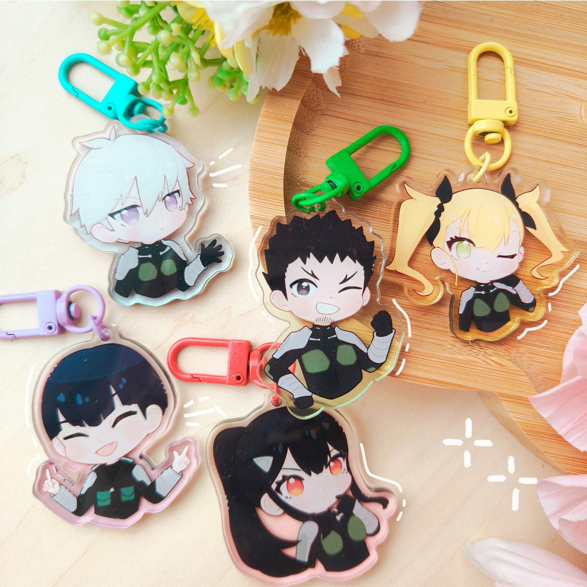 Kaiju No 8 Keychain - Etsy