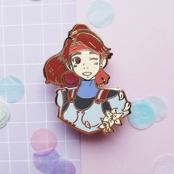 FF7 - Avalanche Jessie Portrait Enamel pin