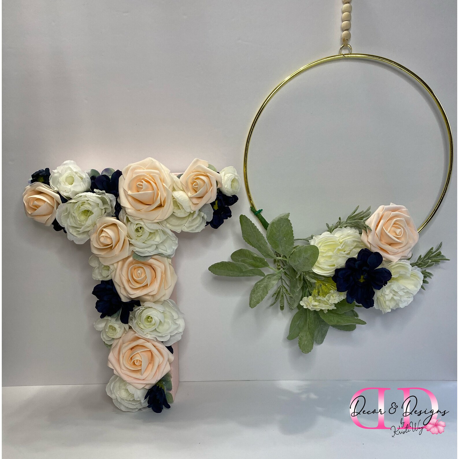 Floral Ring Wreath Etsy