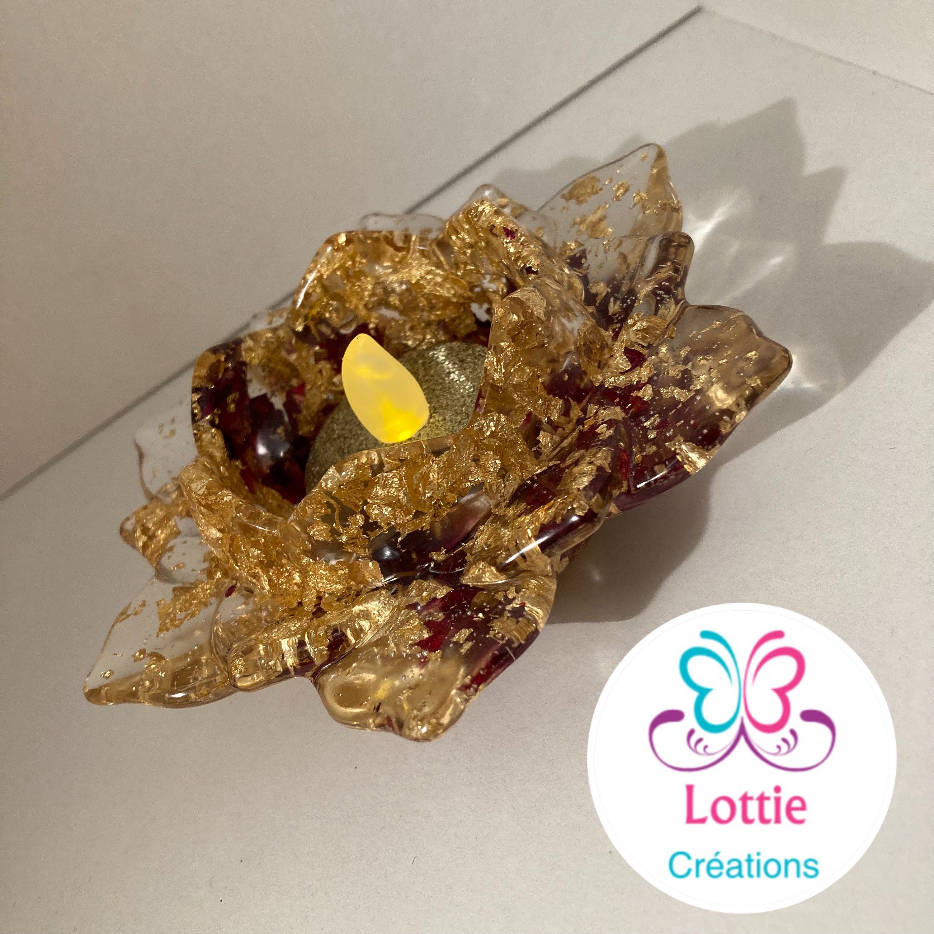 Photophore Grande Fleur de Lotus