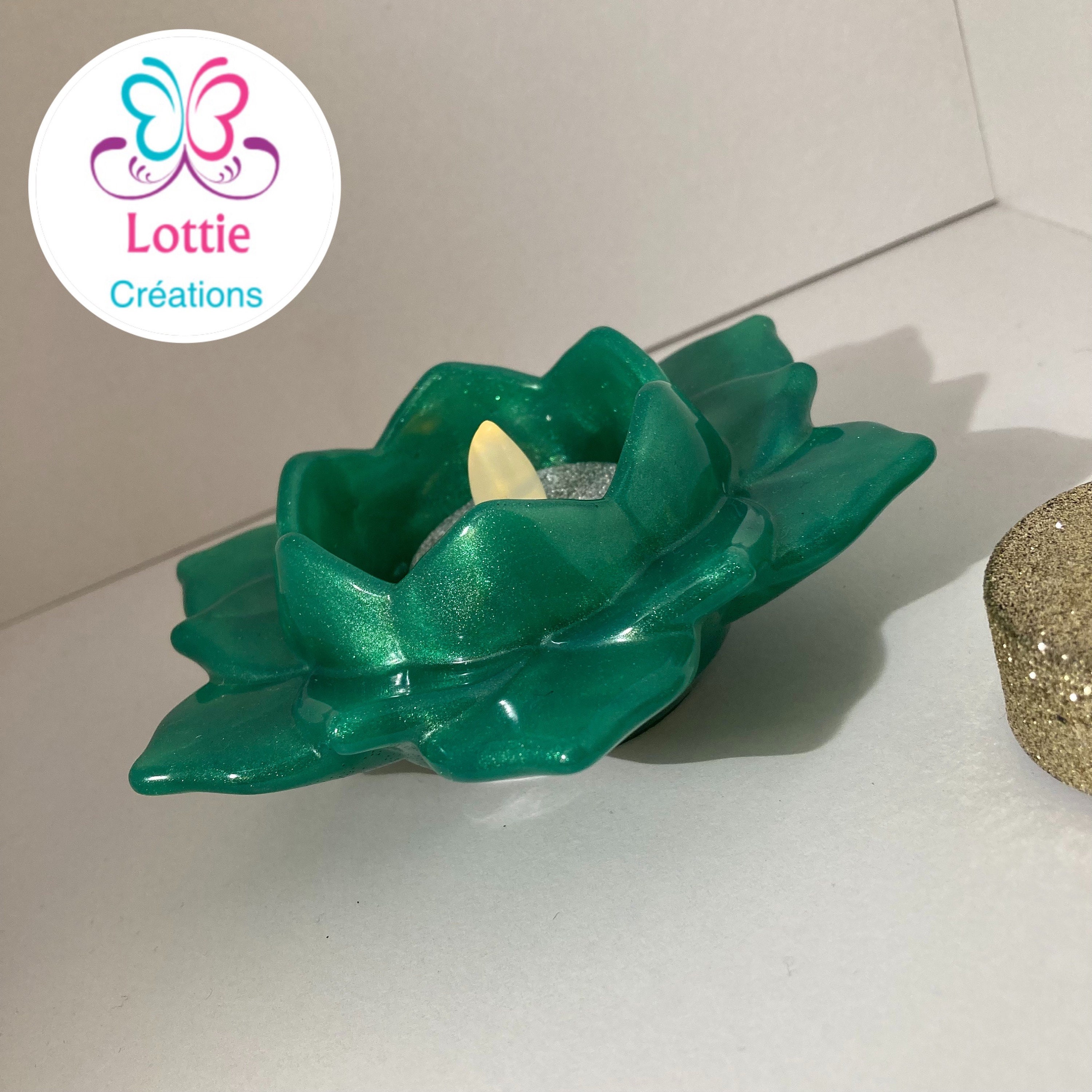 Photophore Grande Fleur de Lotus