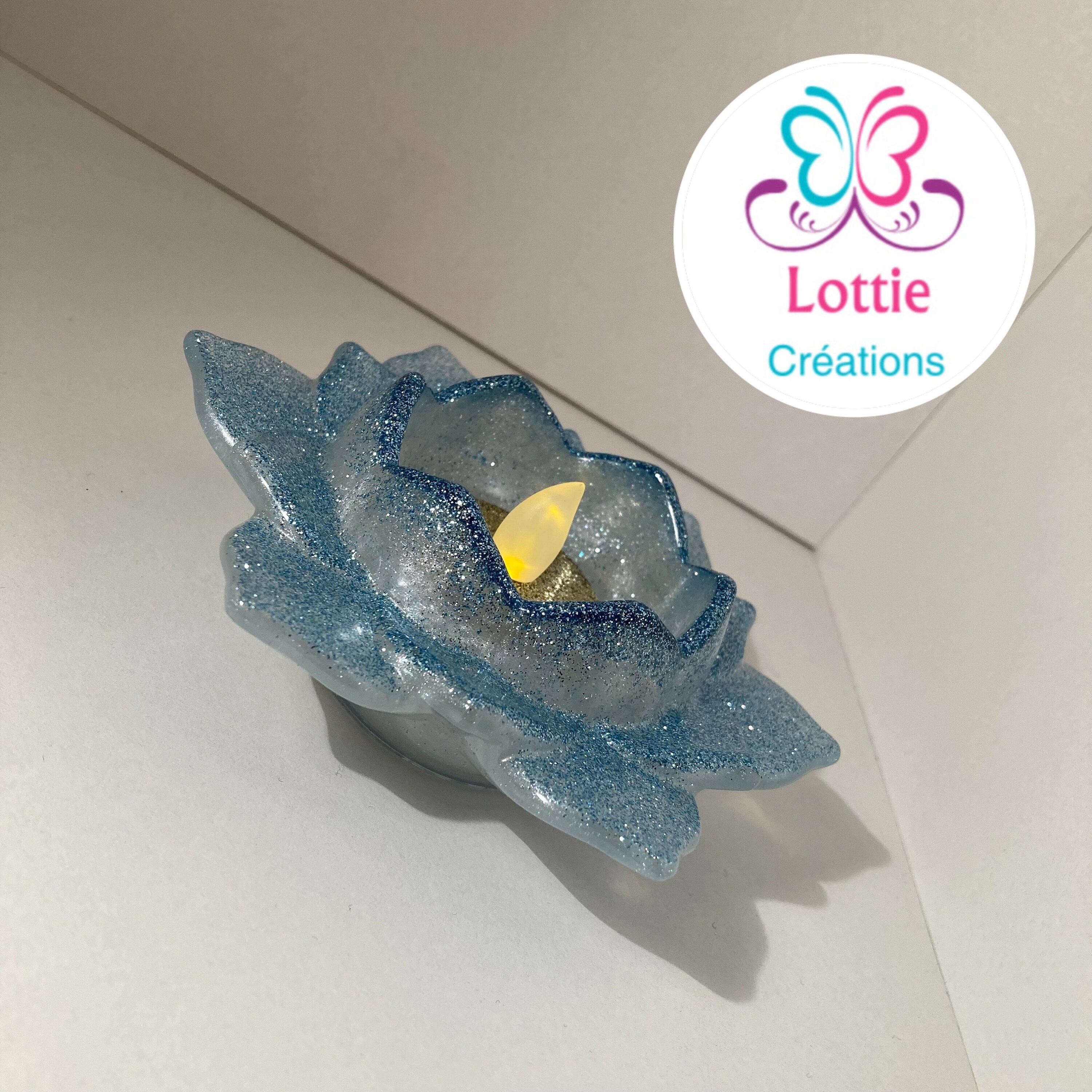 Photophore Grande Fleur de Lotus