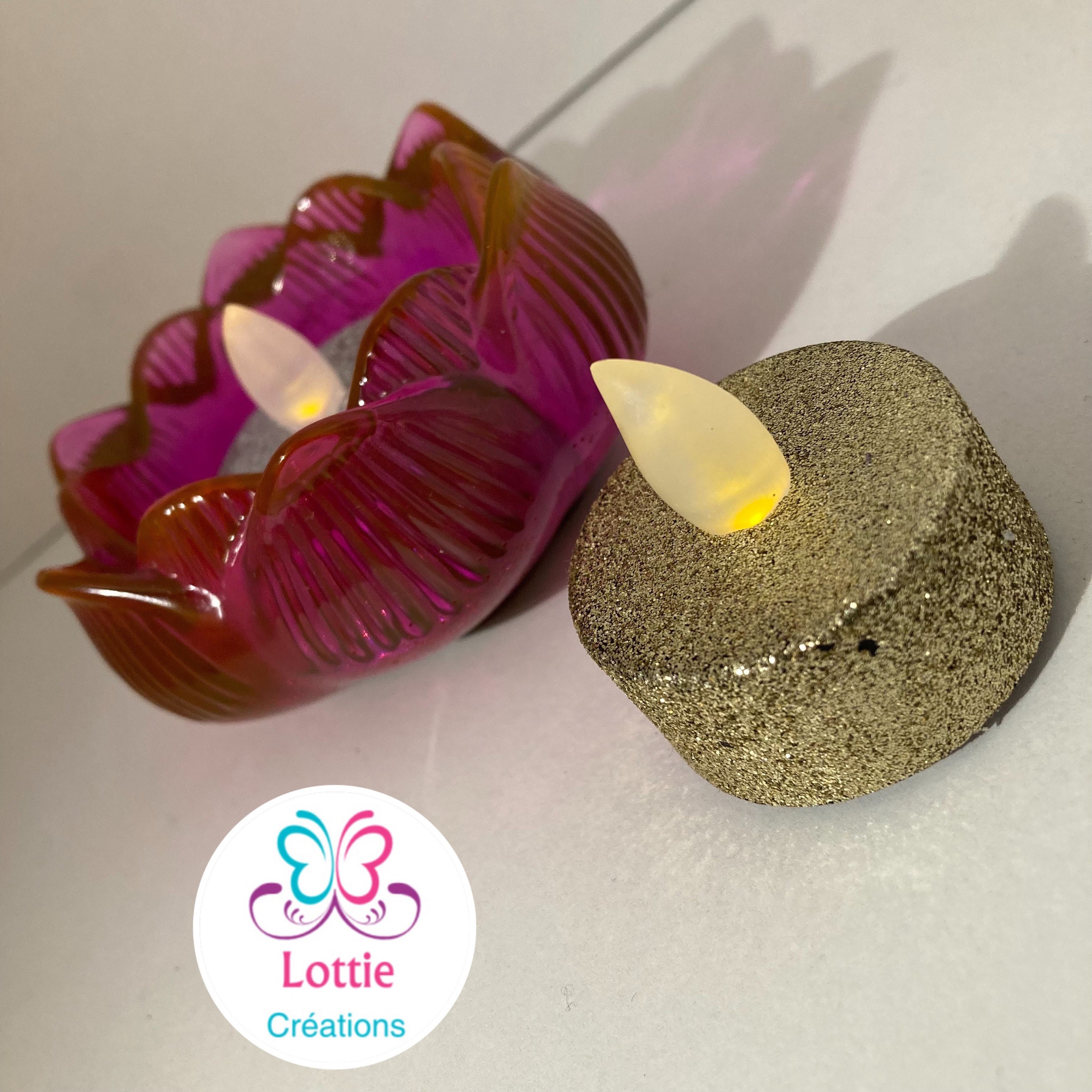 Photophore Petite Fleur de Lotus