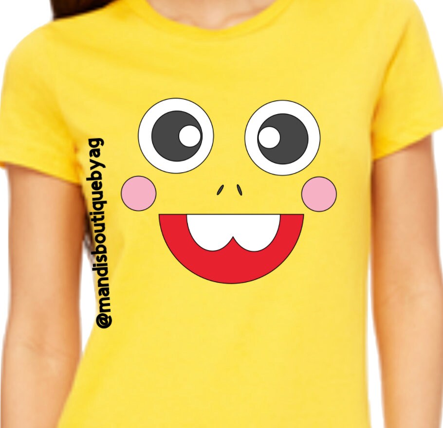 Dino T-shirt in Yellow | Etsy Hong Kong