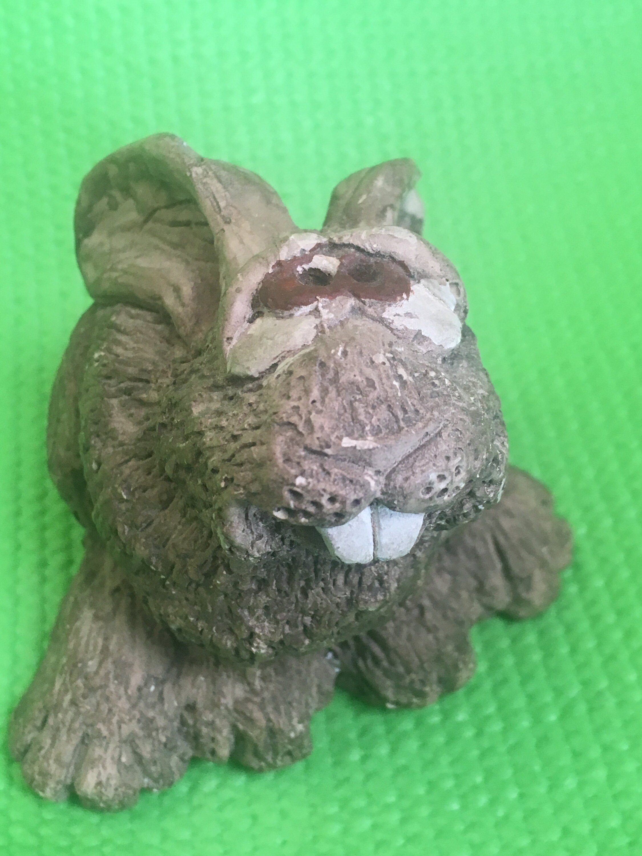 Weird Pottery Rabbit Bunny Clay Art Sculpture Figurine Etsy Hong Kong