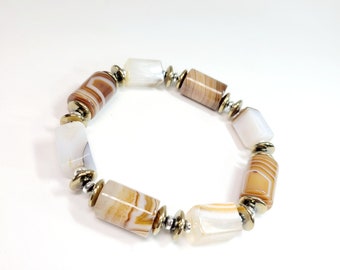 Botswanian Agate Bracelet