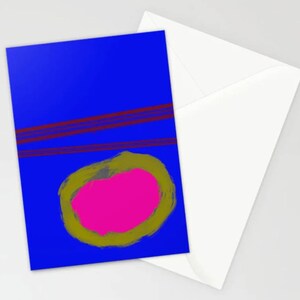 Gone - Beautiful Stationary Cards Created From Original Artwork by Portland Oregon Artist Paulette Holley