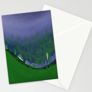 Summer in Portland, Oregon - Beautiful Stationary Cards Created From Original Artwork by Portland Oregon Artist Paulette Holley