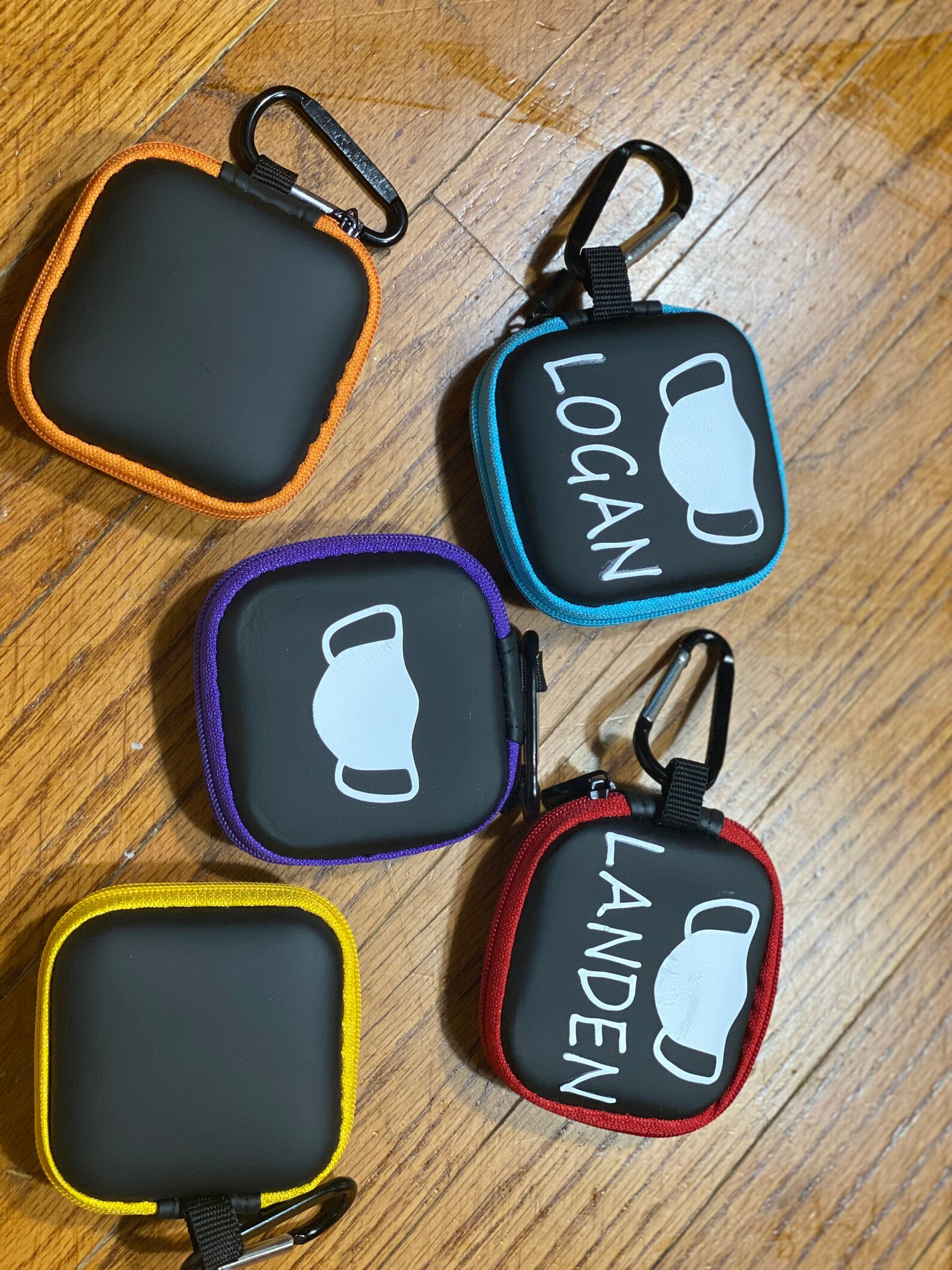 Face mask keychain personalized face mask holder Face Mask Etsy