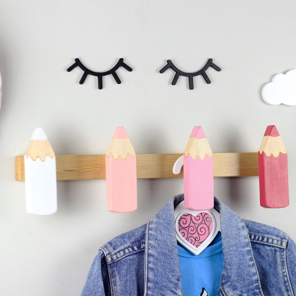 Kids Coat Rack Etsy