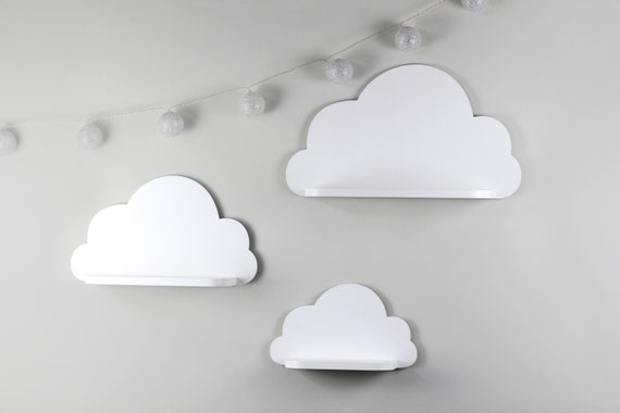 Wooden on sale cloud shelf