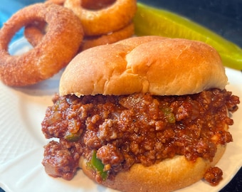 FAMILY FAVORITE RECIPE Homemade Super Sloppy Joe Sandwiches Recipe