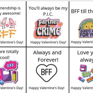BFF Valentinskarte digital