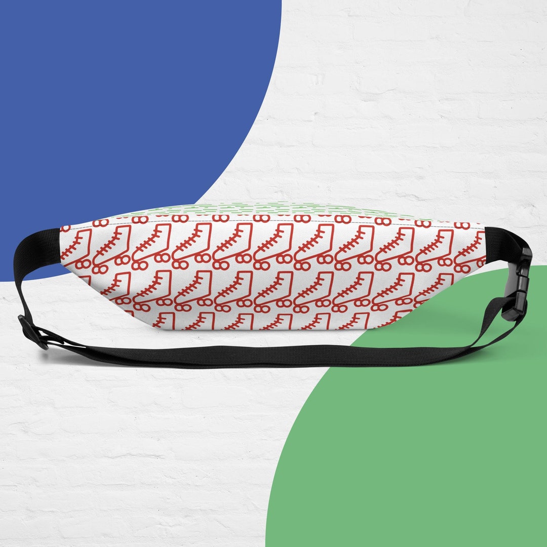 Retro Roller Skating Fanny Pack Fun 90's Design Unique and Etsy