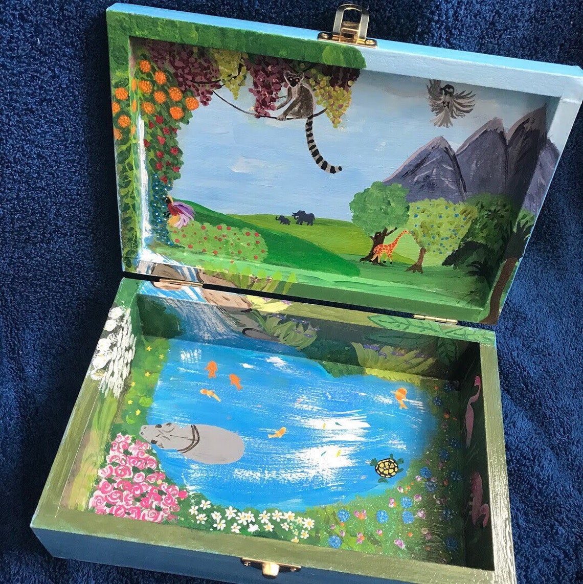Kid Gift Adam and Eve Bible Story Box Etsy