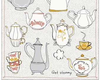 Get Steamy Dish Towel
