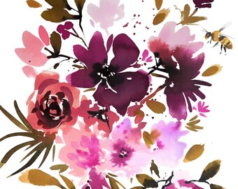 Flowers and Bees