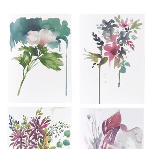 Floral Symphony Note Cards