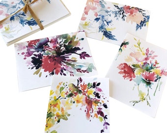 Floral Cards - Set of 8