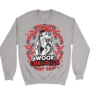 Basset Hound Ugly Christmas Sweater. Unisex Sweatshirt. Dog. Pet.