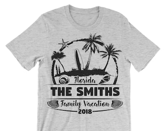 T-shirt personnalisé pour les vacances en famille en Floride