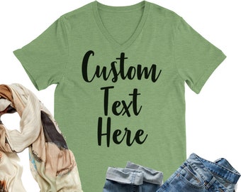 Custom Shirt. Customize T shirt. Custom Women Shirt. Custom Men Shirt. Your Text Here Tee. Custom Tee.