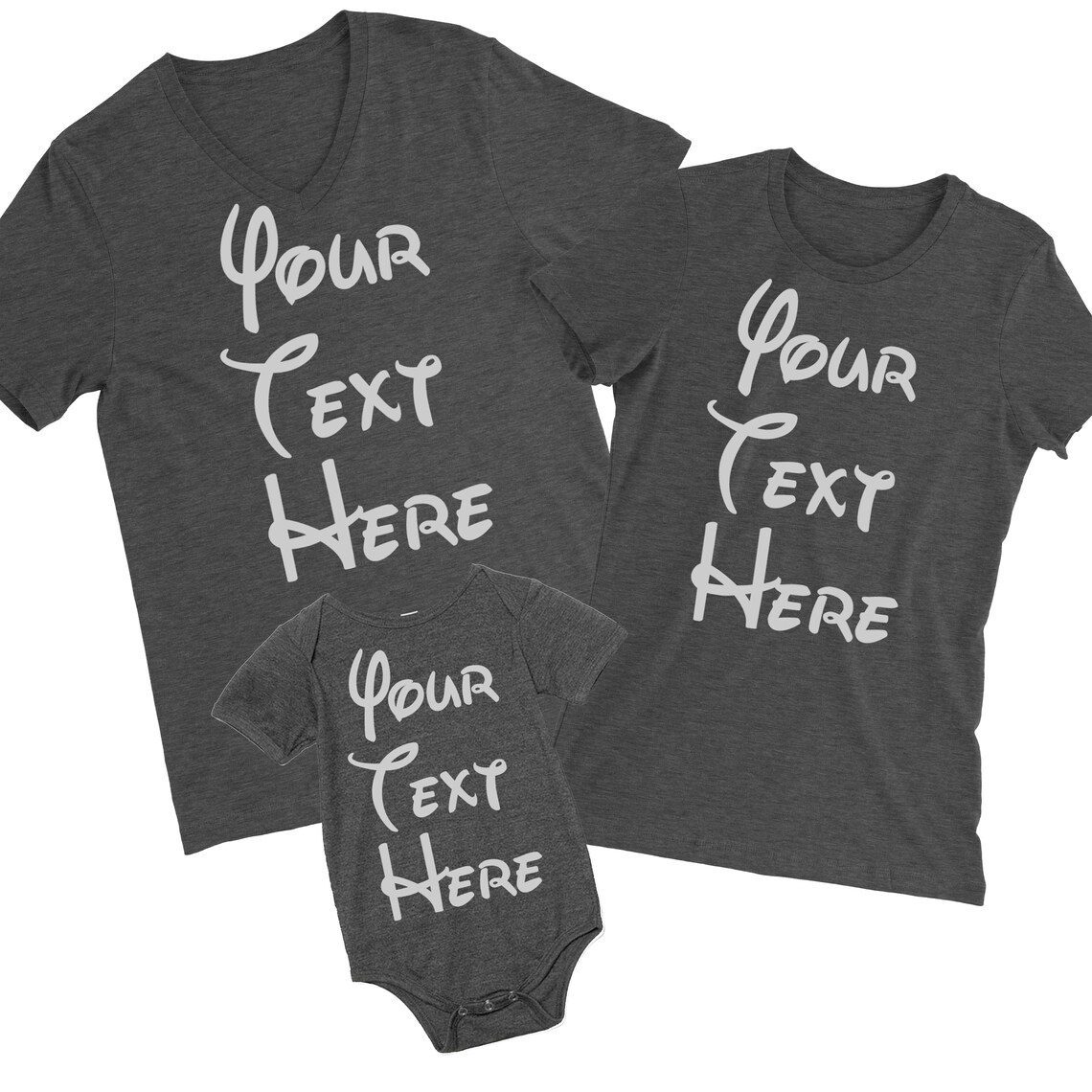 Your Text Here Shirts. Custom Family Shirts. Personalized - Etsy